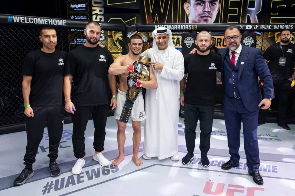 Gasyf Sharapov defends title at 'Warriors' championship