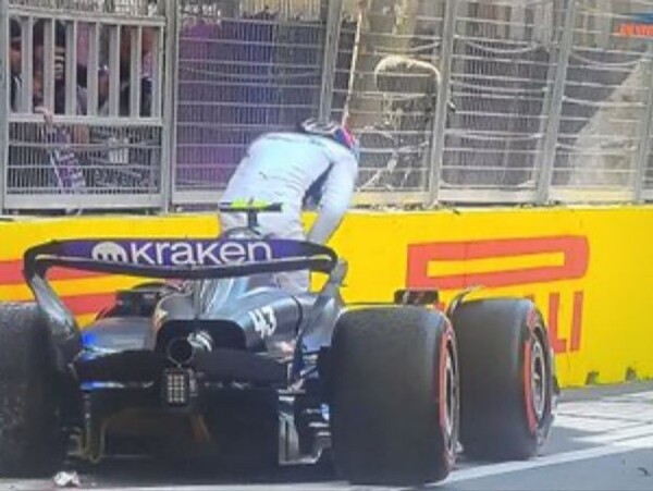 Франко Колапинто попал в аварию в Баку